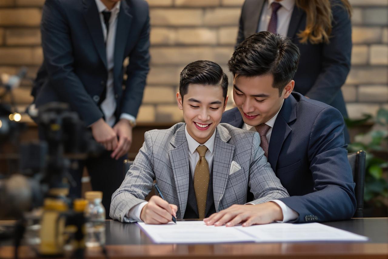 签约新生代演员陈思远，操逼视频艺人矩阵再添新星